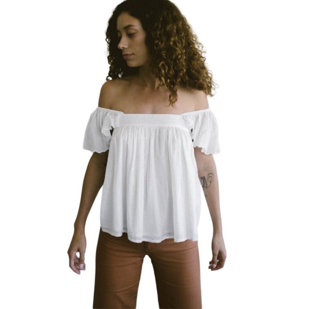 Maria Stanley (Revolve)The Lindsey Blouse Size L NWT
